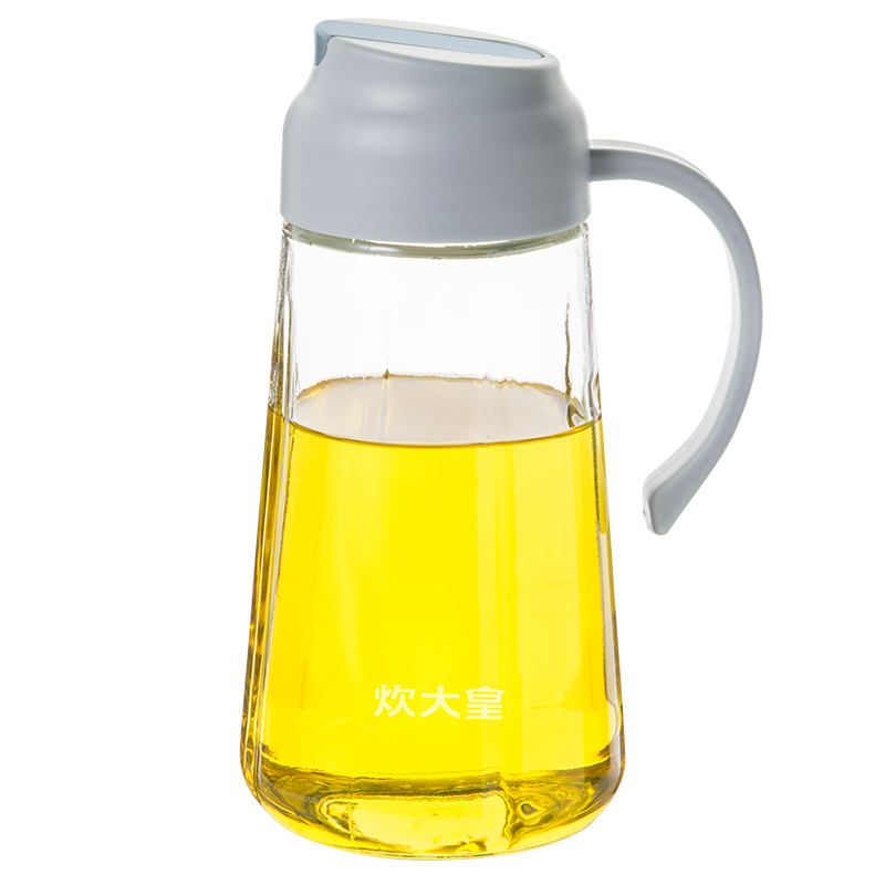炊大皇家用大容量油壶650ml轻言自开盖非一次性使用油壶yh27238视频介