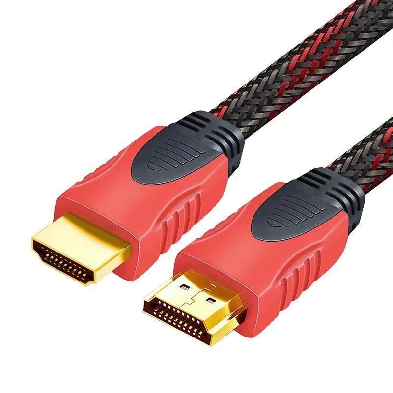 红黑网 1.5米 适用华硕F FX50JX4200笔记本电脑连投影机电视HDMI高清线数据线连