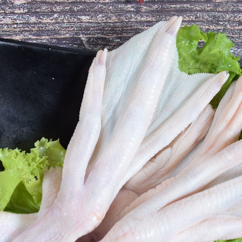 赛卡伊 新鲜鸭掌鸭爪 冷冻生鲜鸭脚鸭货大鸭掌烧烤卤味食材 新鲜活杀