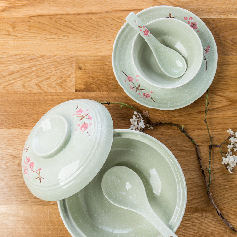 菲米·生活 蓝芯手绘餐具组合 FM-TC712 套装