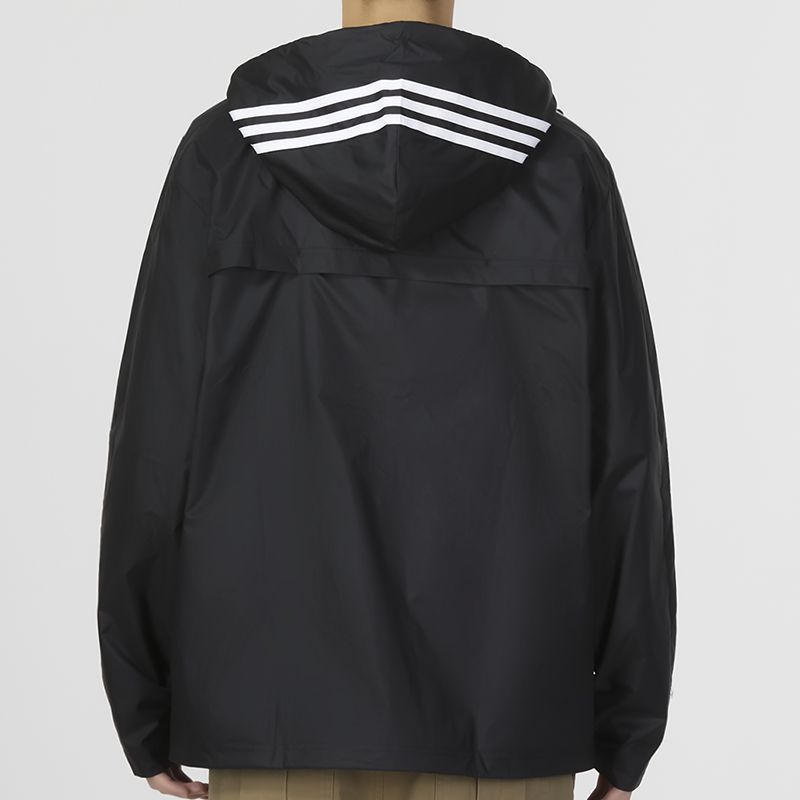 Adidas阿迪达斯男子新款运动休闲防风透气连帽夹克外套 IB0381 ZP