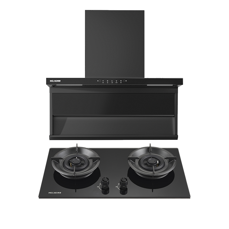 美菱厨电套装油烟机390H+燃气灶303KD(液化气)