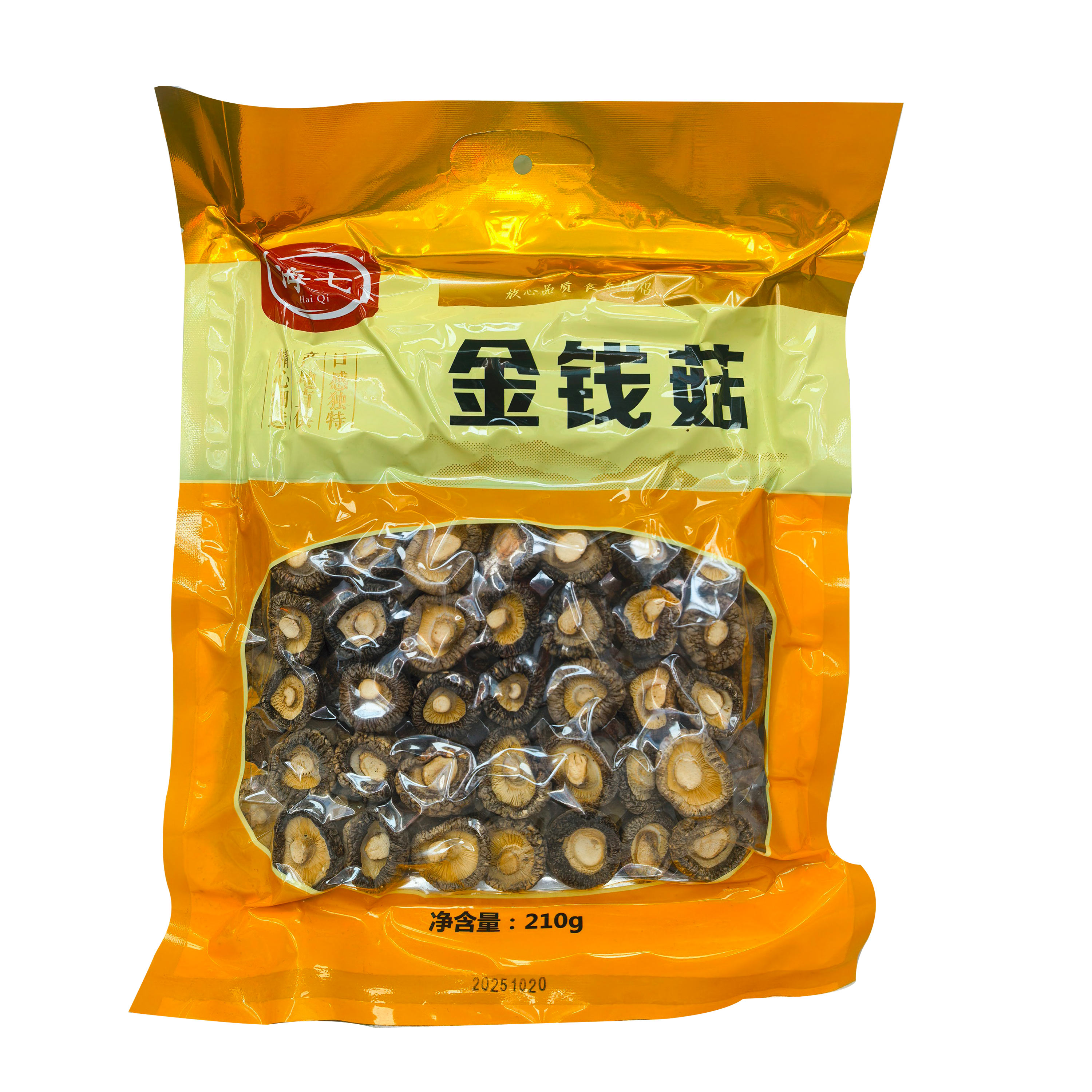 海七南北干货金钱菇210g高清大图