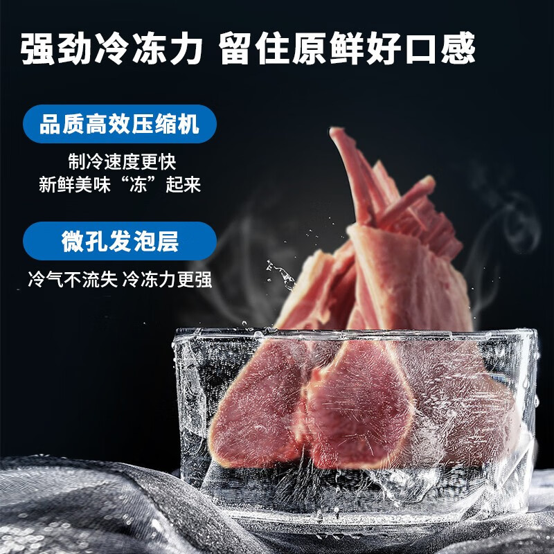 创维 创维170升小型双门冰箱家用两门小冰箱 迷你节能低音电冰箱 家用租房冰箱 BCD-170普利金