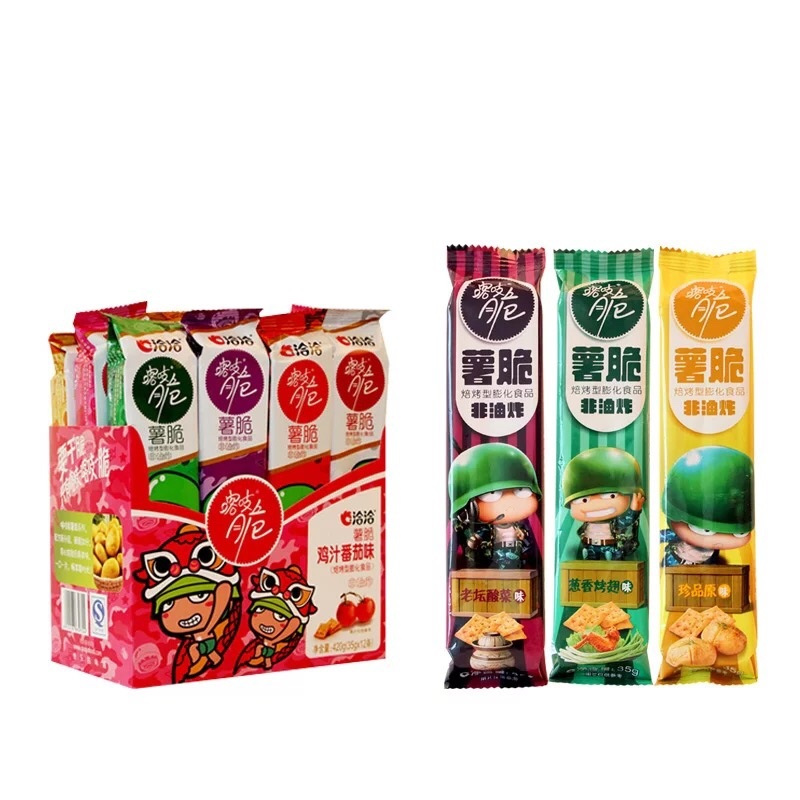 洽洽喀吱脆薯片韩式泡菜35g