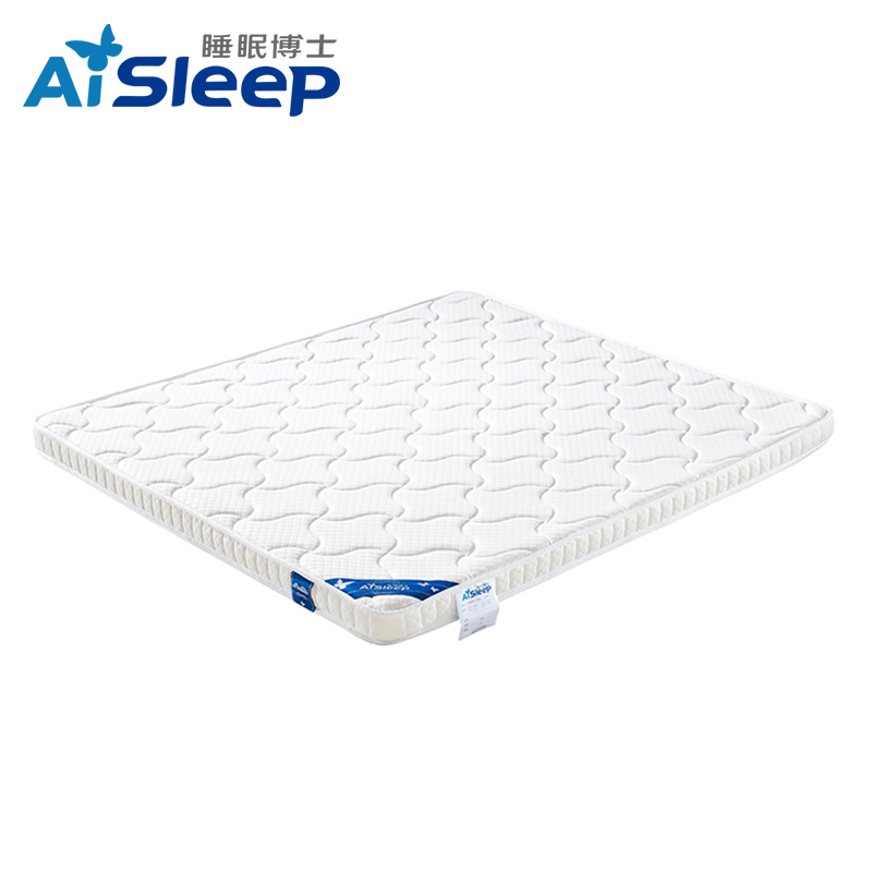 睡眠博士(AiSleep) 护脊3E椰棕软硬两用床垫 简约风条纹/格子四季可用床垫 厚10CM高清大图
