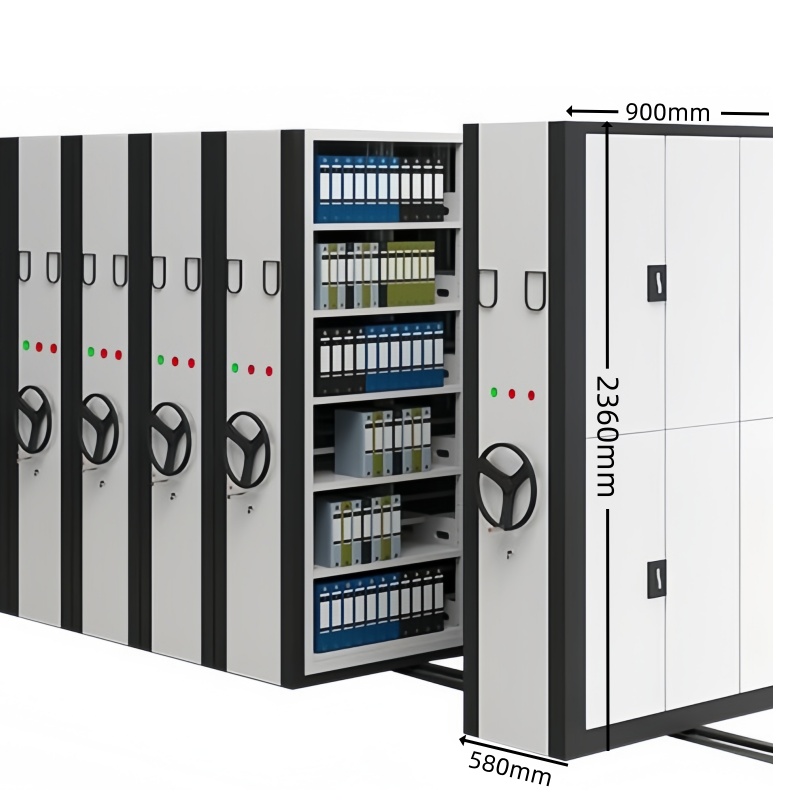 凌迪星自动密集架900*580*2360mm组高清大图