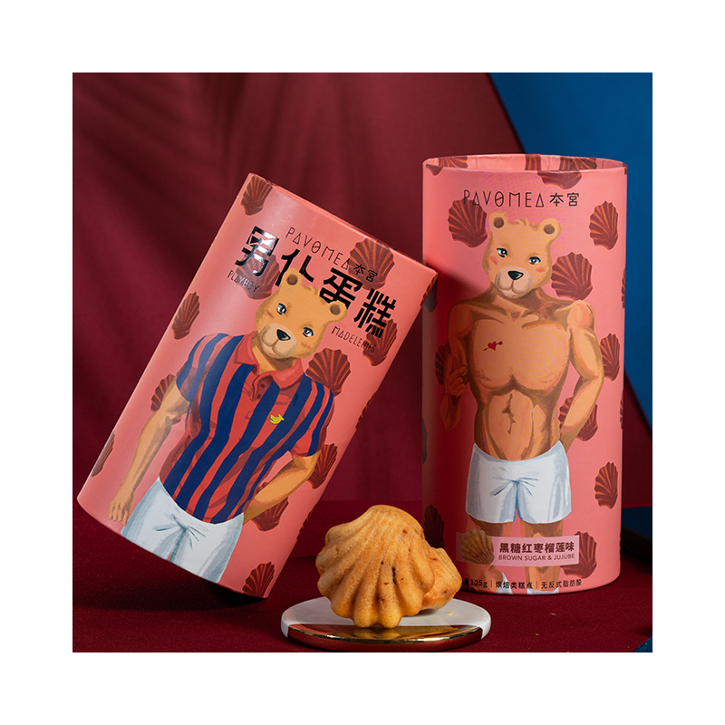 本宫(PavoMea)男仆蛋糕黑糖红枣榴莲味125g