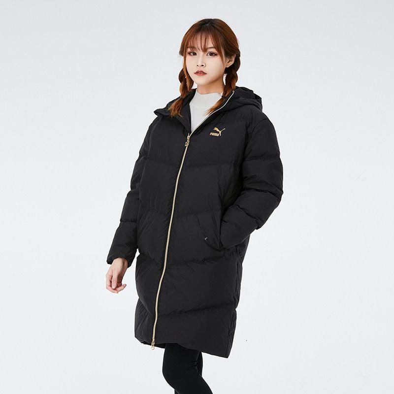 puma彪马羽绒服2020冬季长款女子外套保暖90鸭绒防风羽绒服530031