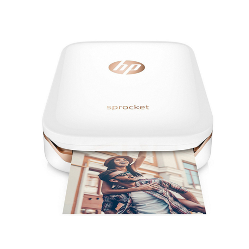 惠普(HP) 小印 Sprocket 100 白色手机照片热敏打印机惠普打印机(无墨打印 蓝牙连接) 学生打印作业打印