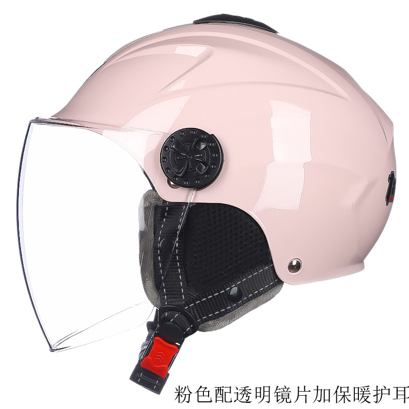 闪电客坦克tanked夏季头盔电瓶车电动车夏盔男女轻便半盔夏季防晒帽