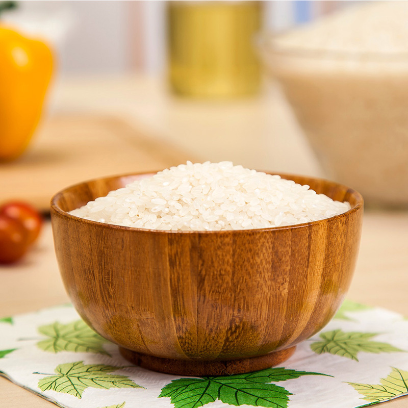 七河源 圆粒粳米25kg 东北大米当季新米 圆粒大米高清大图