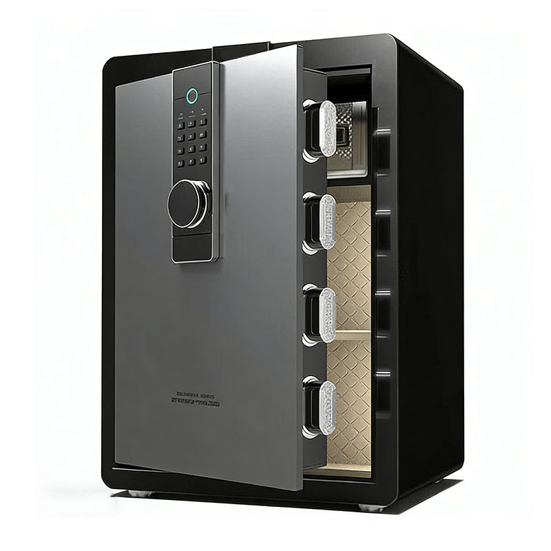 远程防盗保险箱保险柜 60cm wifi 指纹密码+钥匙 -实时监控高清大图