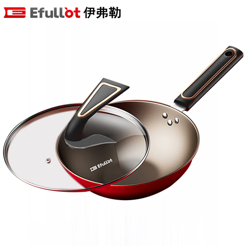 伊弗勒 EFFE-W315 开红运钛不粘炒锅