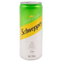 可口可乐怡泉柠檬味苏打水330ml*6罐 怡泉苏打水