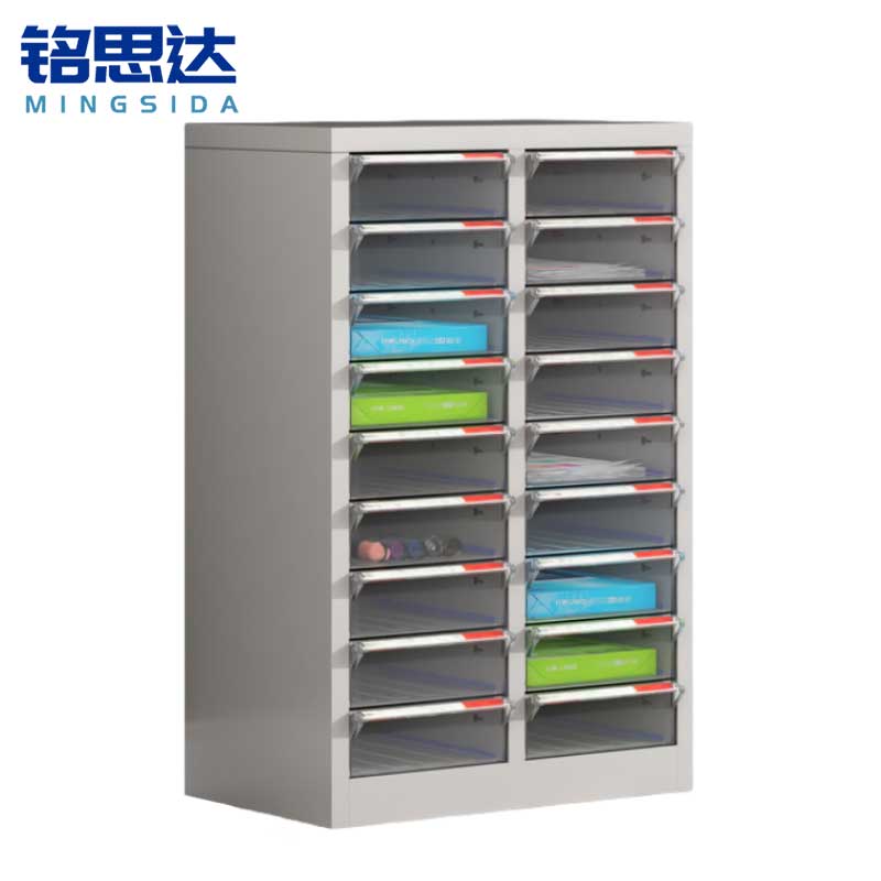 铭思达抽屉柜18抽台高清大图