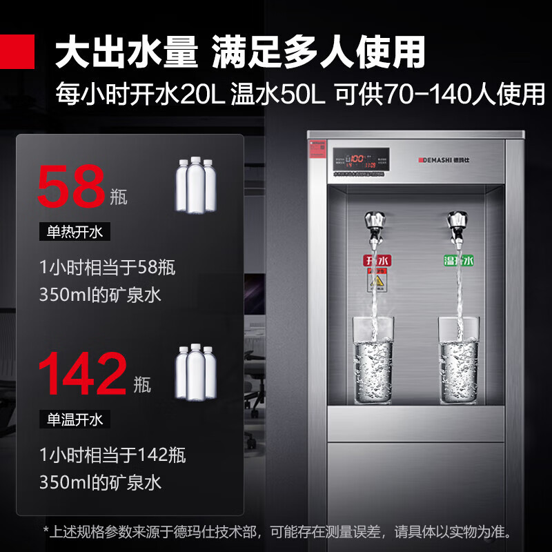 德玛仕DEMASHI商用直饮水机开水器学校烧水机工厂用饮水机 SRZ-20/SRZ-2L-LG(原KS-18LG-2)高清大图
