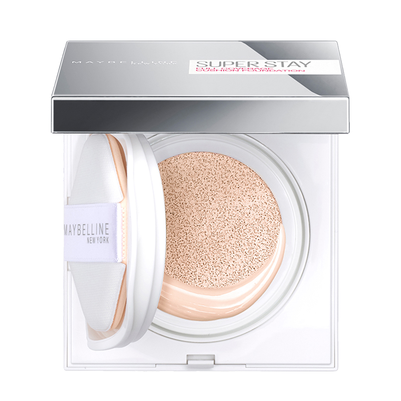 美宝莲(Maybelline)巨持妆轻垫粉底液111 14g/隐形毛孔气垫bb霜cc霜学生平价官方正品高清大图