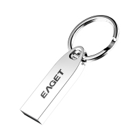 忆捷(Eaget) U3 金属USB2.0简约U盘 商务办公学生优盘 64GB