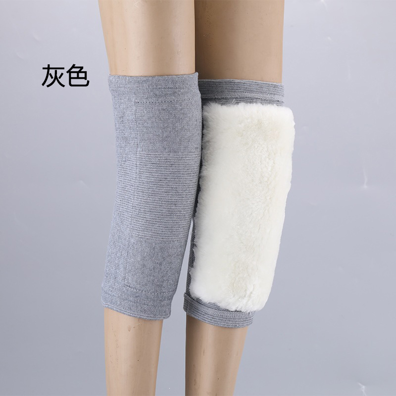TDUO羊毛护膝 YY30 双 L 灰色