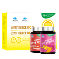 每优健萃 金奥立牌维生素C60片 金奥力牌维生素E软胶囊60粒 EC礼盒装