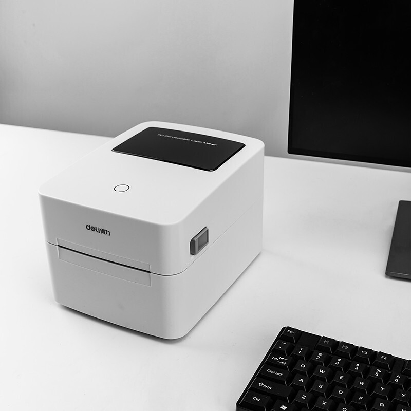 得力(deli)DL-740C(NEW)热敏标签打印机电子面单快递条码仓库二维码打印