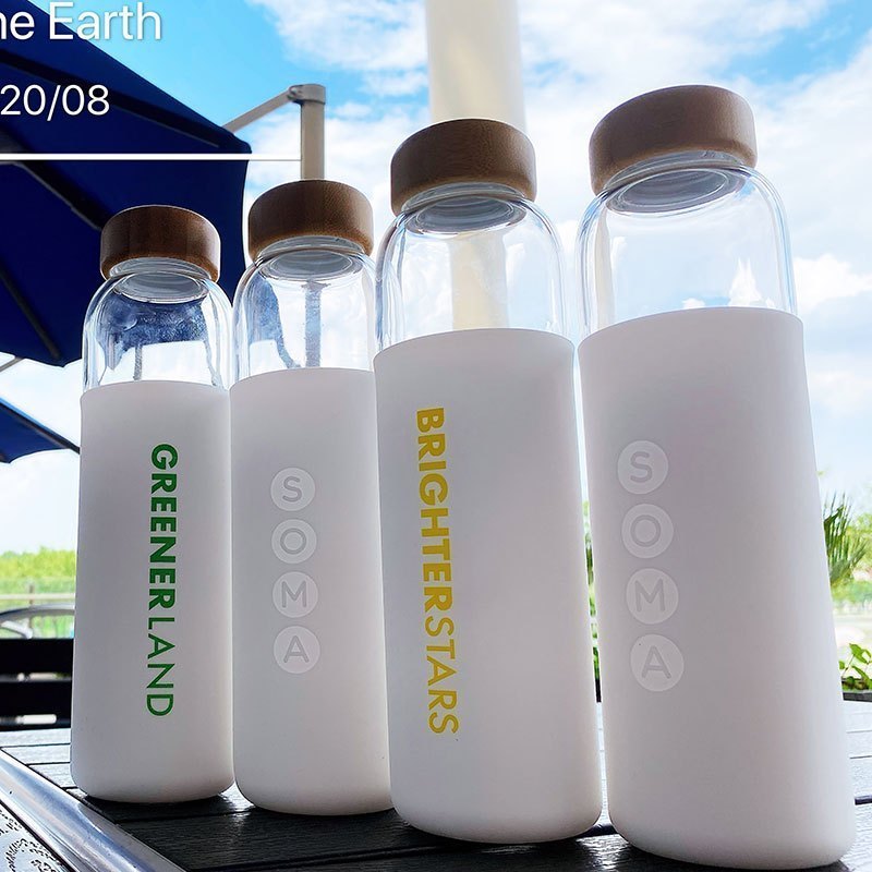 SOMA玻璃水瓶V2(500ml)-世界款