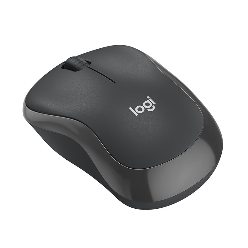 罗技(Logitech)罗技M240轻音蓝牙鼠标商用版办公家用ipad电脑便携M221升级 黑色高清大图