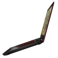 华硕(ASUS)飞行堡垒FX80 15.6英寸游戏本笔记本电脑(i7-8750H 128GB+1TB 1050Ti独显)
