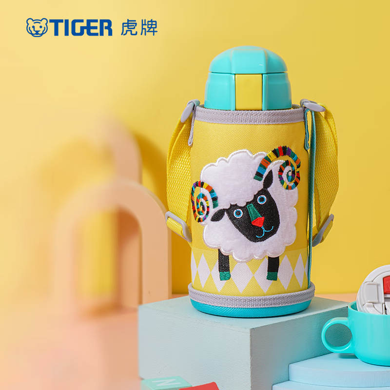 虎牌Tiger保温杯不锈钢真空保温保冷便携简约设计长效锁温随行杯MBR-S06C