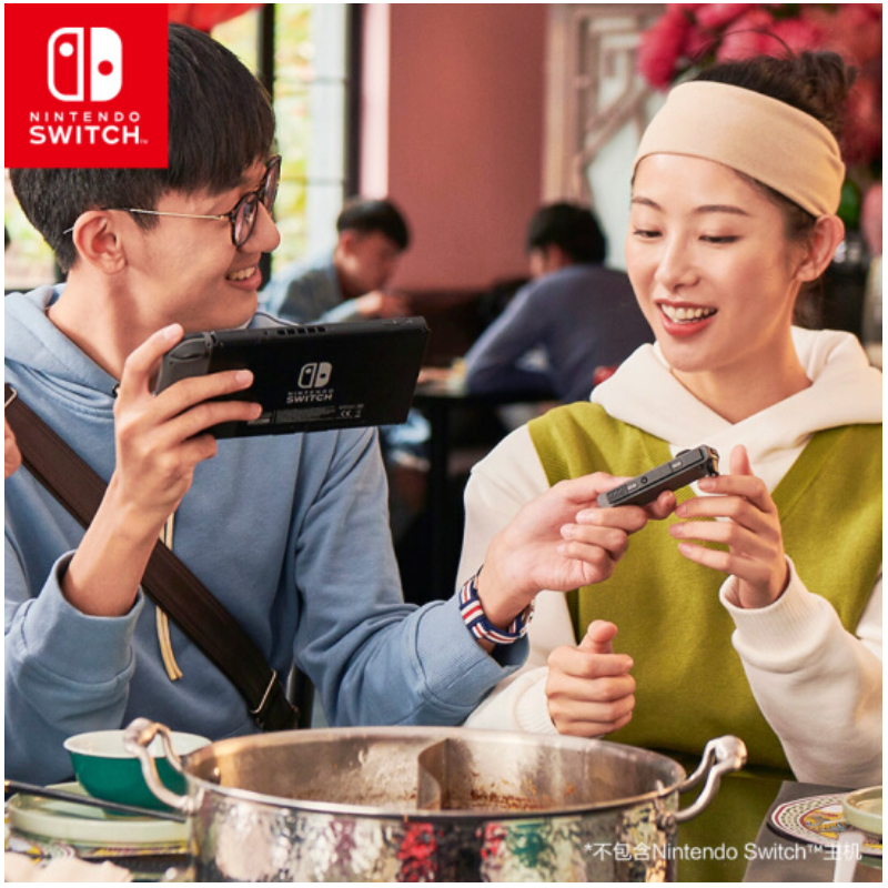 任天堂 Nintendo Switch 国行Joy-Con游戏机左右手柄 NS周边配件 左蓝右黄无线手柄高清大图