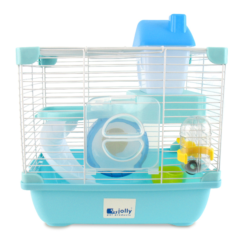 (送饲养礼包) 仓鼠笼子 仓鼠用品金丝熊笼子套餐双层大别墅高清大图