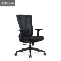 优百丽,U-033B,电脑椅老板椅网布会议办公椅员工靠背椅家用升降转椅客厅可升降