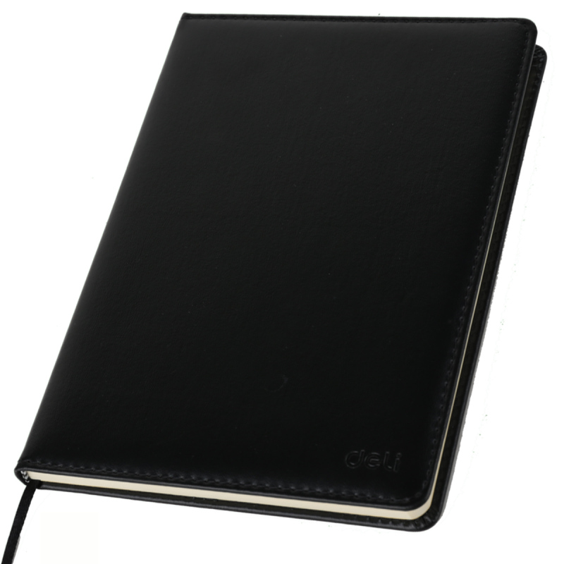 得力3162(deli)25k96张商务皮面本 会议记事本笔记本子文具办公用品