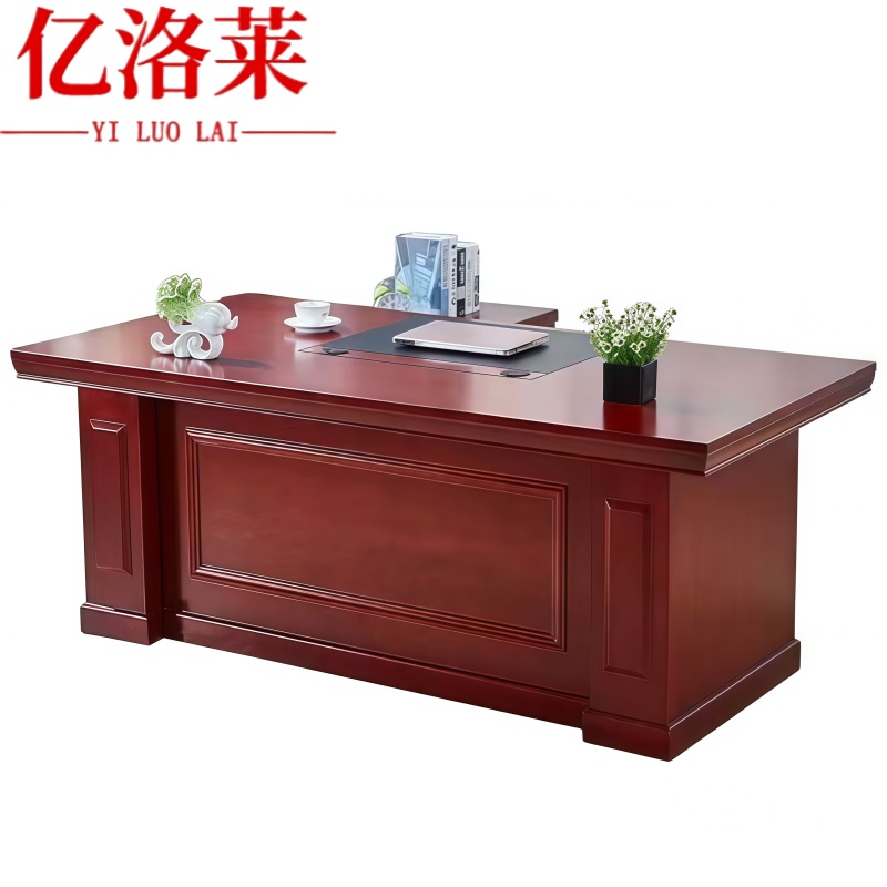 亿洛莱 老板桌 180*100*76cm 张高清大图