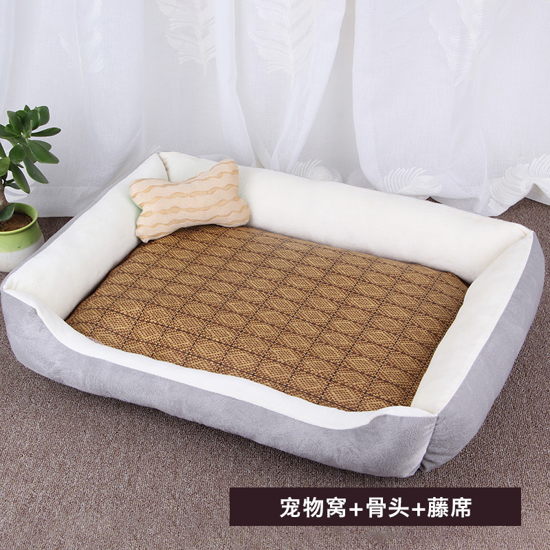夏季狗窝四季通用猫窝宠物垫子泰迪小型大型犬冬天保暖狗狗用品床