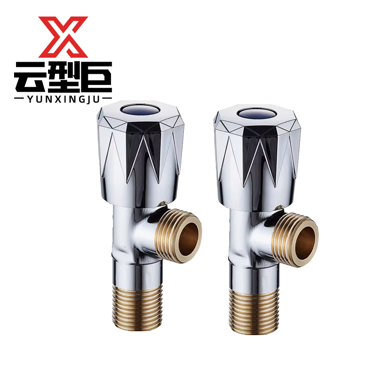 云型巨 角阀 冷水全铜马桶热水器开关 单位：个高清大图