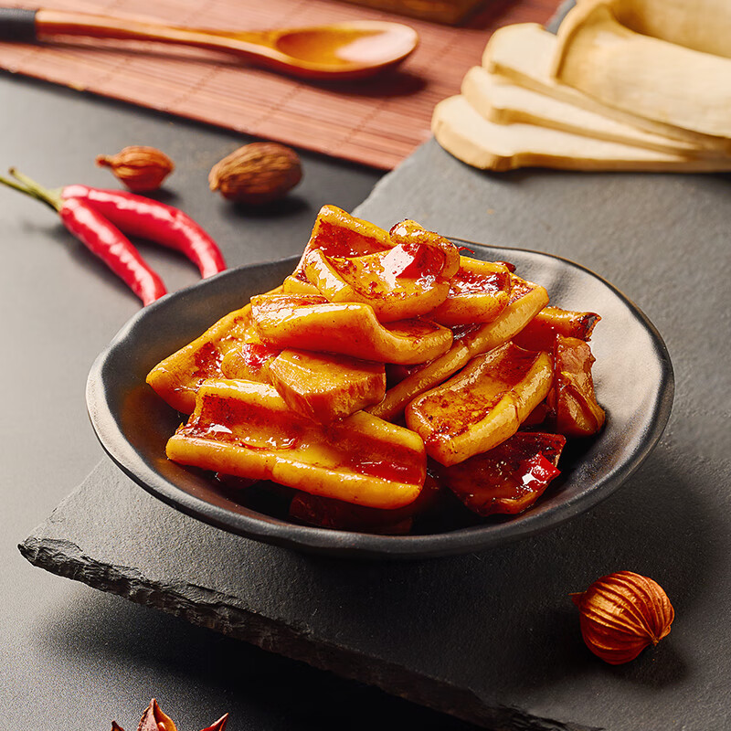 来伊份 海味系列网红小零嘴熟食下酒菜 鲍香鱿鱼48g休闲零食卤味来一份