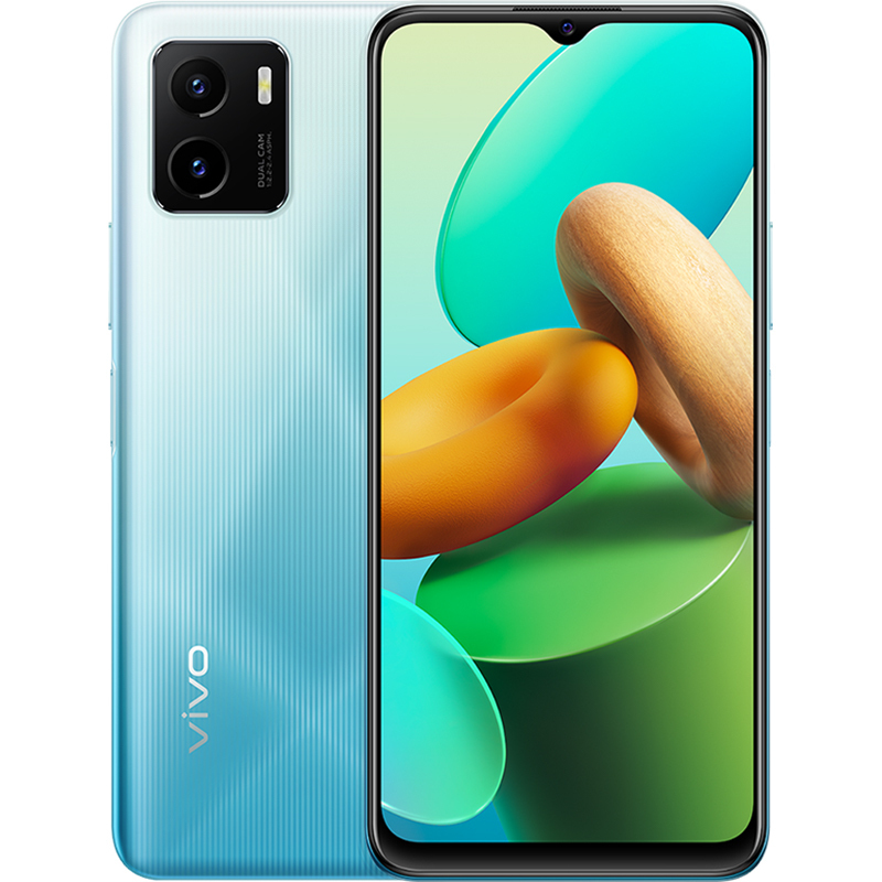 vivo 手机 Y32t 浅岸蓝 4G+64G 4G全网通手机联发科P70八核5000mAh大电池拍照游戏学生高性价比智能手机