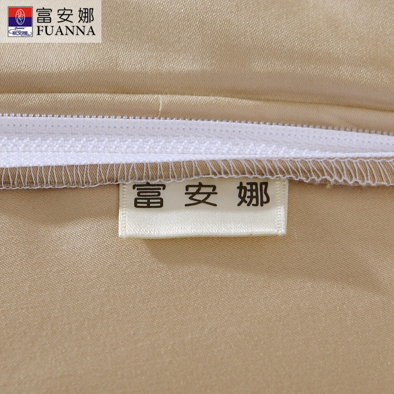 富安娜(FUANNA)家纺提花四件套婚庆床品1.8m床双人床上用品欧式宫廷风床单被套