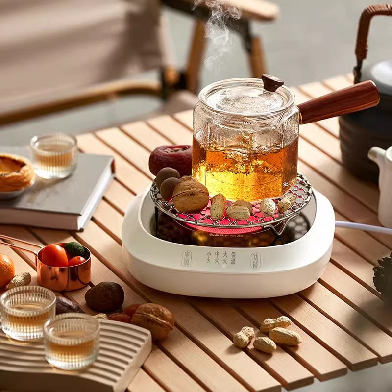 小熊电磁炉电茶炉围炉煮茶器家用煮茶炉电陶炉办公室养生煮茶壶高清大图