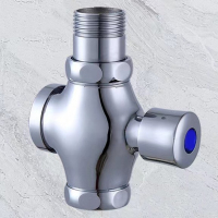 狼之吻冲洗阀蹲便器延迟手按式延时阀按钮冲洗阀φ25mm[6分]