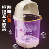 荣事达泡脚桶足浴盆全自动按摩泡脚盆恒温加热高深桶过膝洗脚盆送男女朋友父母老人礼物