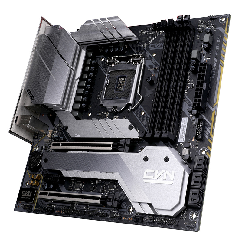七彩虹CVN Z590M GAMING PRO V20+Intel i7-11700 CPU主板套装