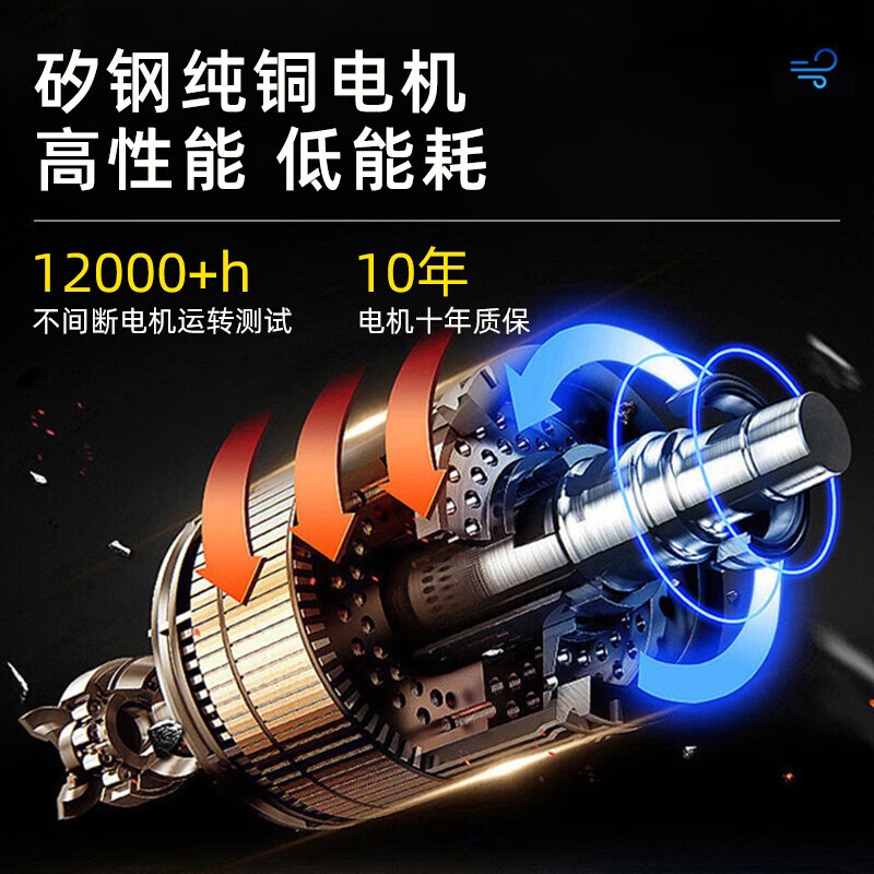 美的无叶风扇FZ18-18A静音循环空气循环扇家用节能省电智能遥控设计简约现代客厅卧室适用高清大图