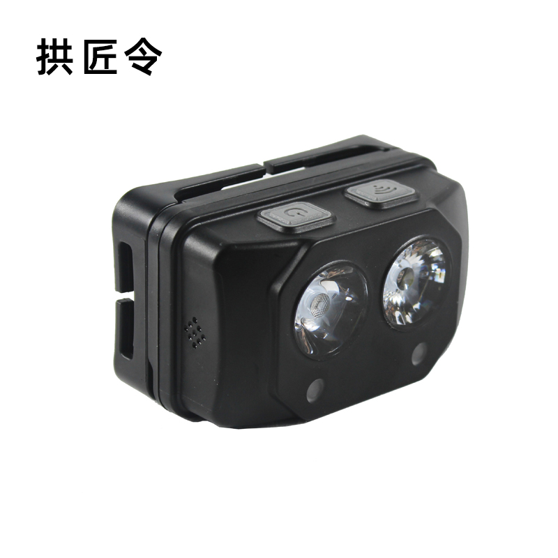 拱匠令 GJL612 头灯 3W 3.7V IP66 LED (计价单位:台)黑色高清大图