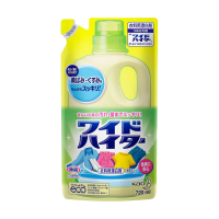 花王(KAO)日本进口彩漂液彩色衣物漂白剂水彩漂剂彩色衣物通用还原活氧 替换装1袋