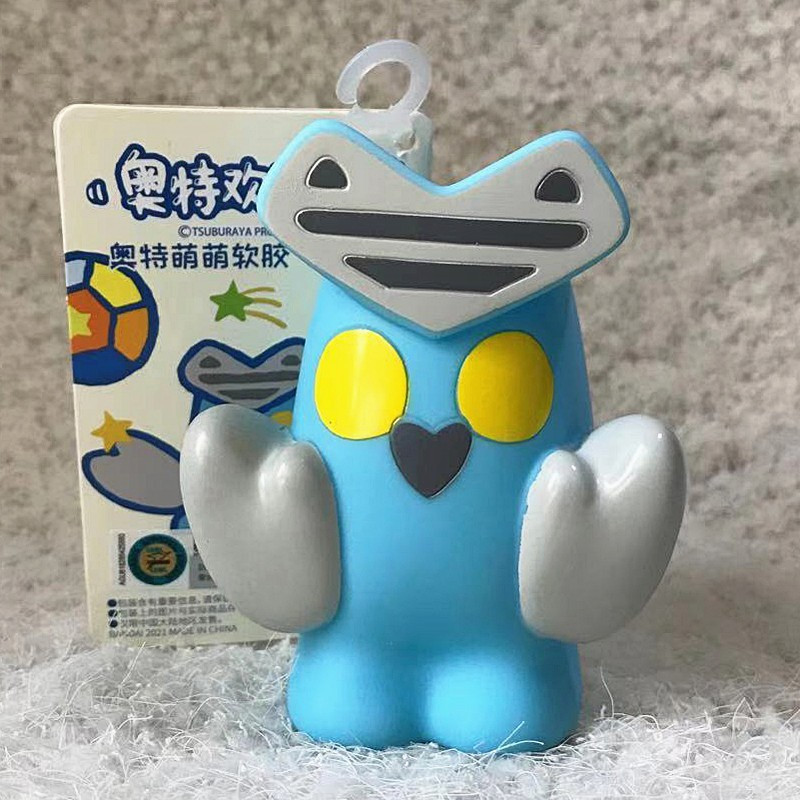 BANDAI万代奥特曼奥特欢乐园萌萌软胶迪迦赛罗哥莫拉罗索布鲁玩具男孩女孩