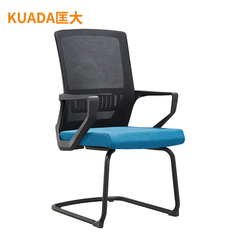 匡大网布办公椅弓形椅职员椅电脑椅 定型海绵 KDT440高清大图