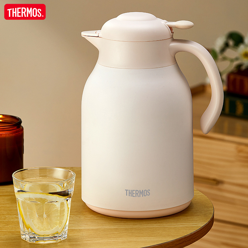 膳魔师保温壶玻璃内胆家用大容量便携宿舍暖水壶热水瓶teha1500